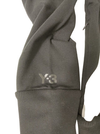 Black And White Cotton Hoodie