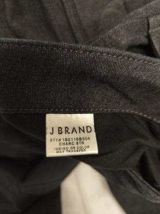 Charcoal Grey Pants With 2 Sides Flapped Pockets