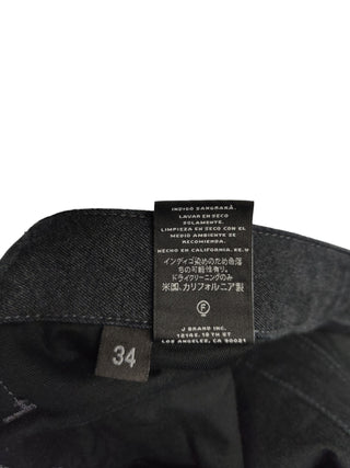 Charcoal Grey Pants With 2 Sides Flapped Pockets