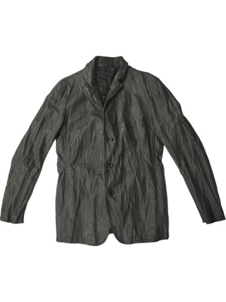 Grey Leather Jacket