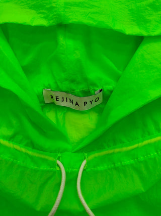 Lime Green Sheer Hoodie
