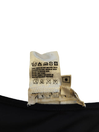 Black Top With Violet Sequenced Front