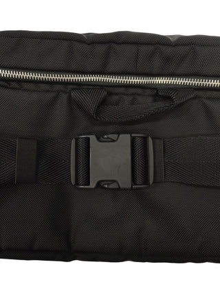 Black Soft Crossbody Multi-Purpose 4-Pockets Bag