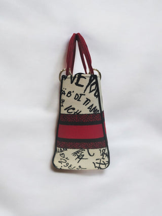 Canvas Medium Dior Amour Graffiti Lady D-Lite