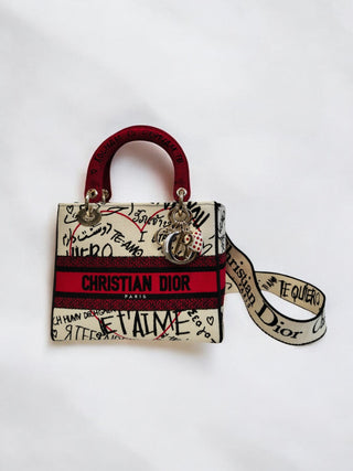 Canvas Medium Dior Amour Graffiti Lady D-Lite