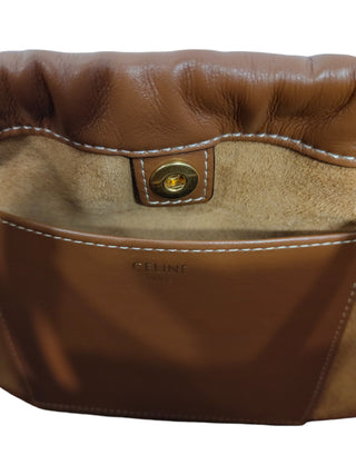 Small Cabas Drawstring Cuir Triomphe In Smooth Calfskin