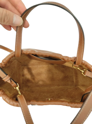 Small Cabas Drawstring Cuir Triomphe In Smooth Calfskin