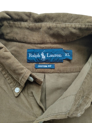 Olive Green Corduroy Shirt