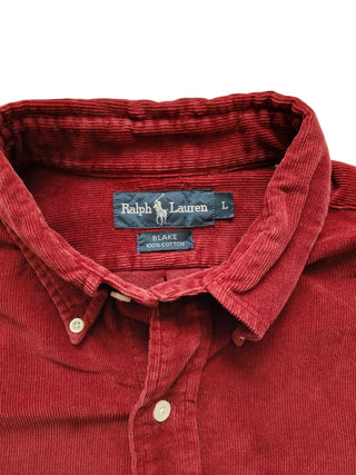 Burgundy Corduroy Shirt