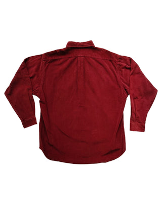 Burgundy Corduroy Shirt