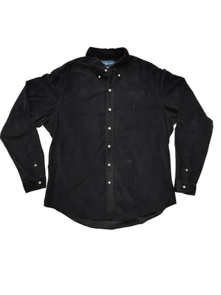 Black Corduroy Shirt