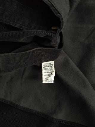Black Corduroy Shirt
