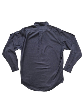 Blue Checkered Long Sleeves Shirt