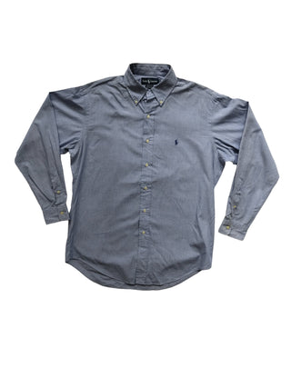 Blue Classic Long Sleeves Shirt