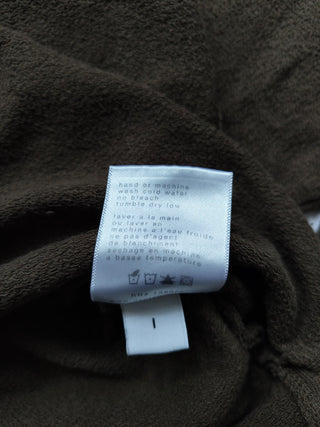 Olive Green Cotton Hoodie