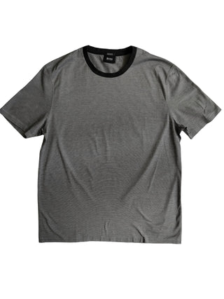 Black And White Fine Striped T-shirt