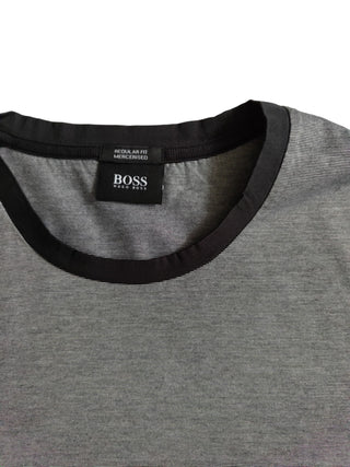 Black And White Fine Striped T-shirt