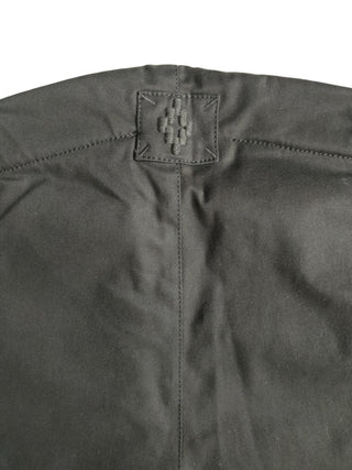 BLACK PANTS WITH SIDE POCKETS AND DOUBLE ZIPS END