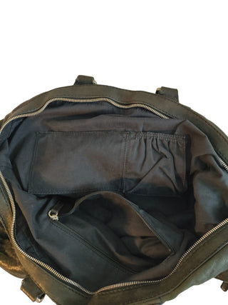 Washed Leather Classic Traveler Bag