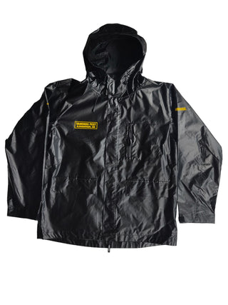 Neighborhood Black Water Resistant Raincoat