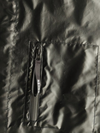Neighborhood Black Water Resistant Raincoat