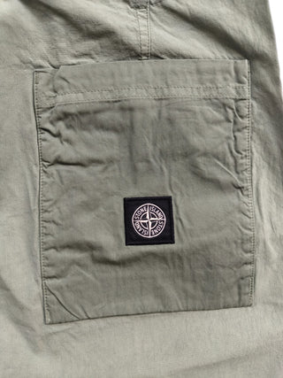 Reversible Light Army Green Cropped Pants