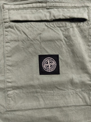 Reversible Light Army Green Cropped Pants