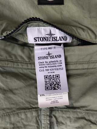 Reversible Light Army Green Cropped Pants