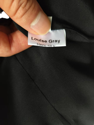 Colorful Overall Print And Sequenced Silk Dress