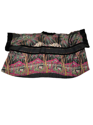 Overall Hawaiian Palm Trees Print Shirt