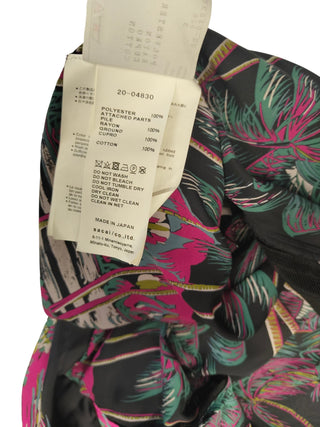 Overall Hawaiian Palm Trees Print Shirt