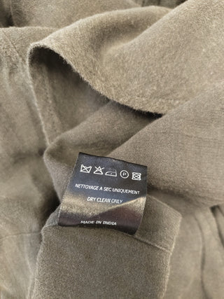 Black Long Sleeves Dress With Ethnic Details