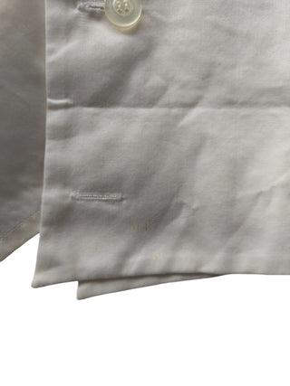 Creme Color Shirt With Double Cuffs