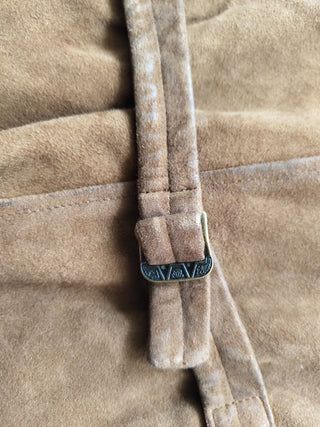 Goat Suede Brown Vest