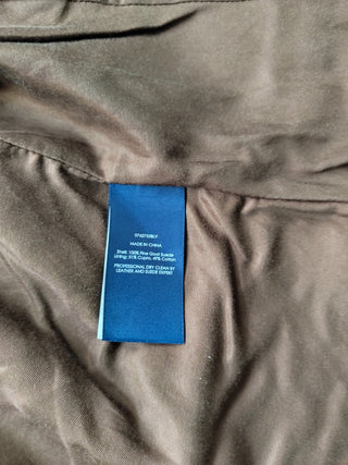 Goat Suede Brown Vest