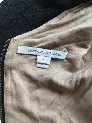 Black Floral Cotton Laced Dress