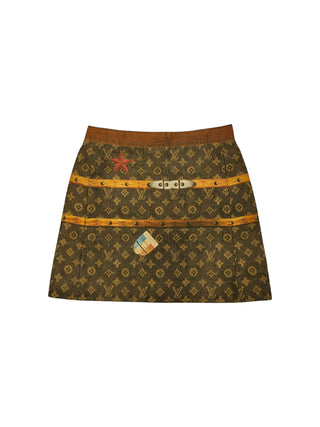 2018 Monogram Mini Skirt