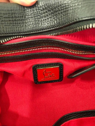 Black Panettone Spiked Bowler Bag With Silver Spikes