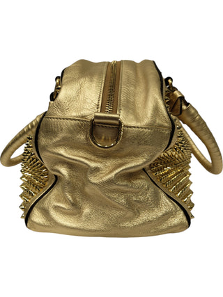Gold Panettone Spiked Bowler Bag