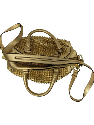 Gold Panettone Spiked Bowler Bag