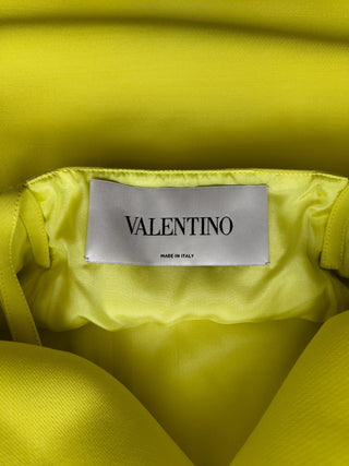 Mustard Yellow Sleeveless Round Neck Dress With Open Back