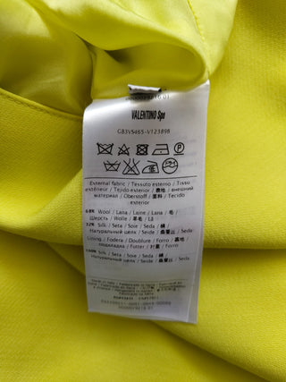 Mustard Yellow Sleeveless Round Neck Dress With Open Back