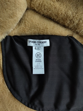 Fur Shearing Overcoat