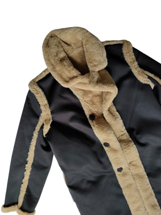 Fur Shearing Overcoat