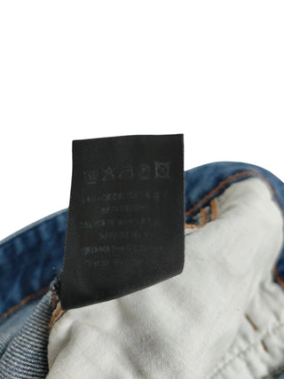 Blue Washed Denim Slim Fit Jeans