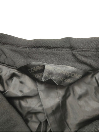 Comme Des Garcons Black Mid Sleeved Cape Jacket With Sparrow Tail Back