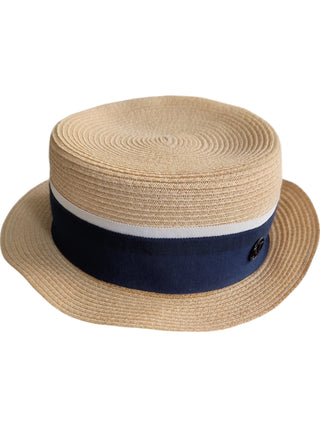 Straw Canotier Hat
