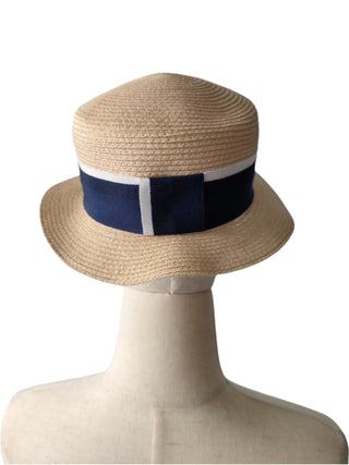 Straw Canotier Hat