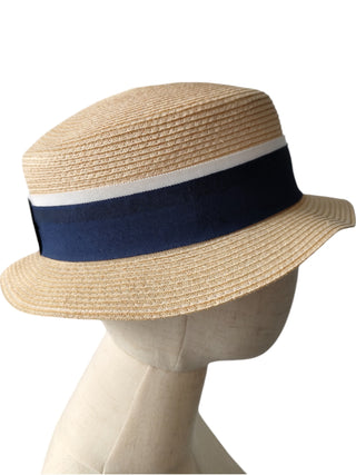 Straw Canotier Hat