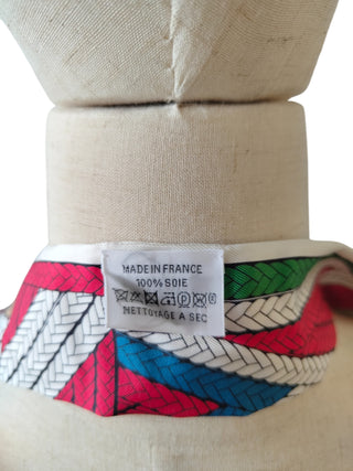 Braid Patterned Twilly Scarf